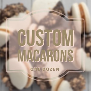 Custom Round French Macarons