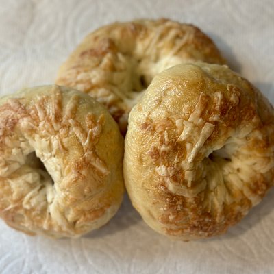 Asiago Cheese Bagel
