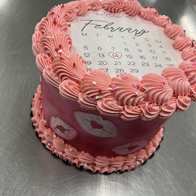 8 Inch Burn Away Cake 