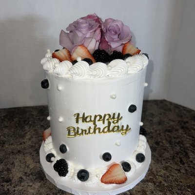 6” Round Cake (serves 6-12)
