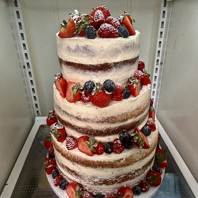 Three Tier Wedding Cake