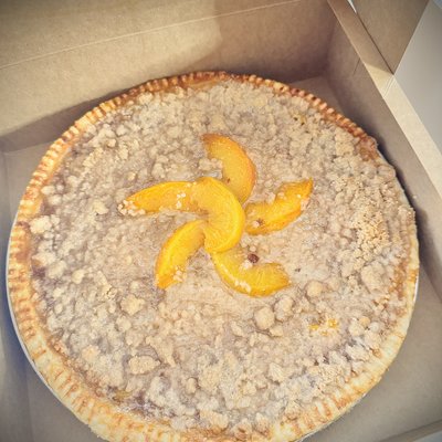 Peach Crumble 