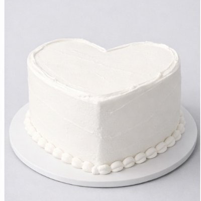  6 Inch Custom Heart Cakes 