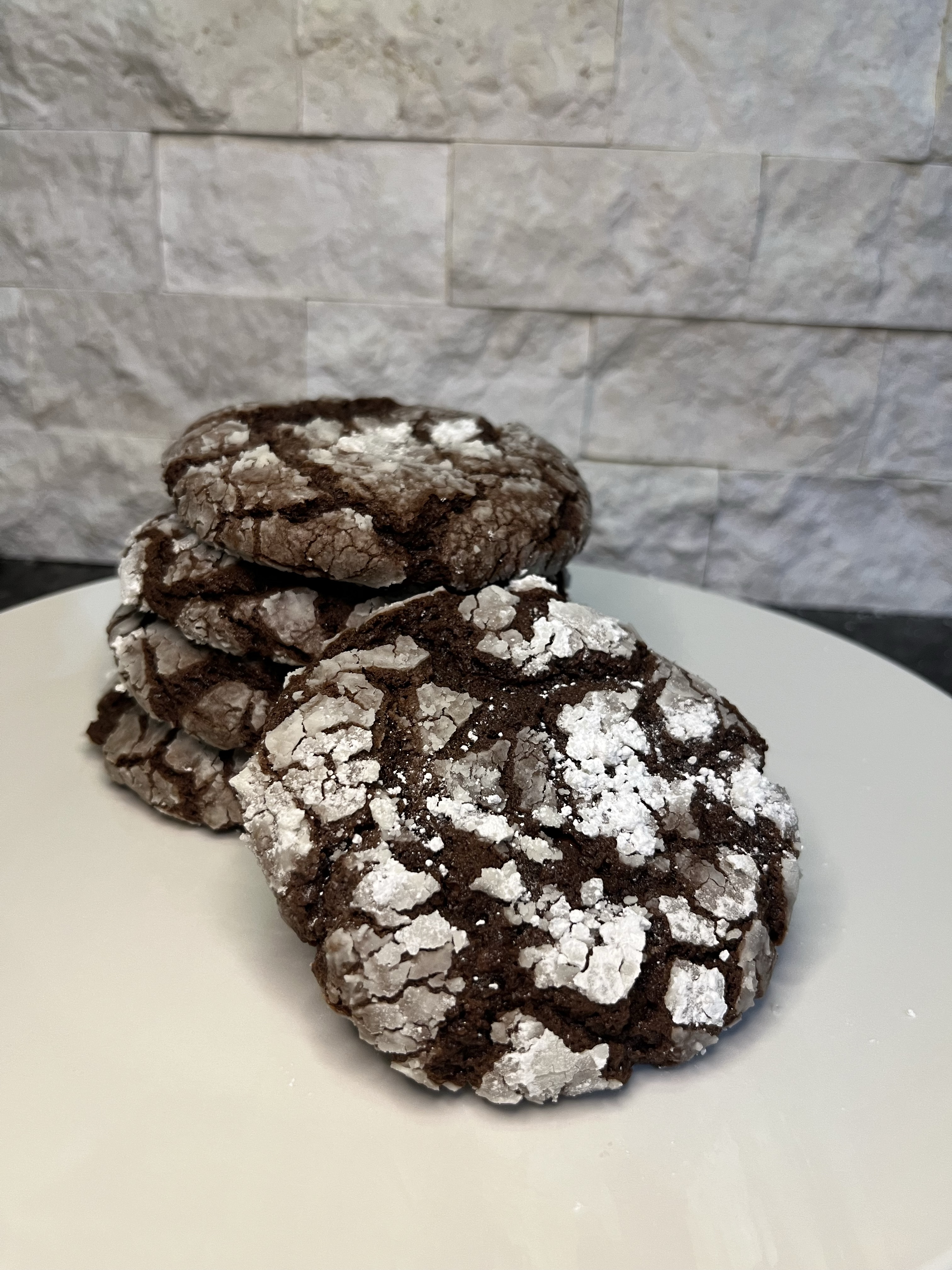 Chocolate Crinkles Cookies
