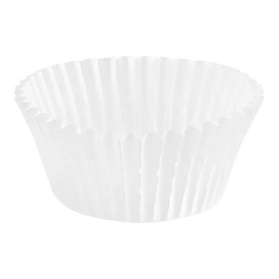 Plain White Cupcake Liners (100 Count)