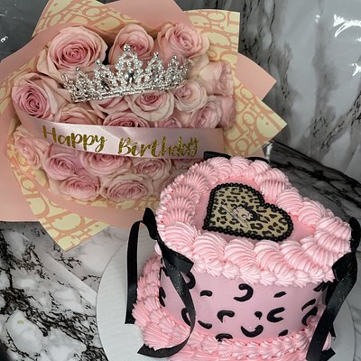 Bouquet & Cake Bundle 