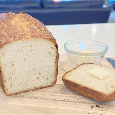 Tangzhong Sourdough Sandwich Loaf