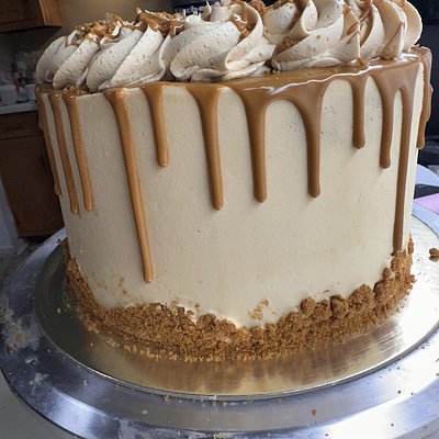 6” Biscoff Cookie Butter Cake