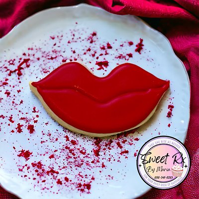 Lips Sugar Cookies