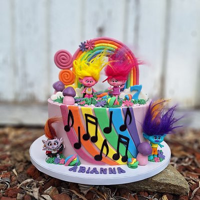 8 Inch Custom 1 Tiered Cakes