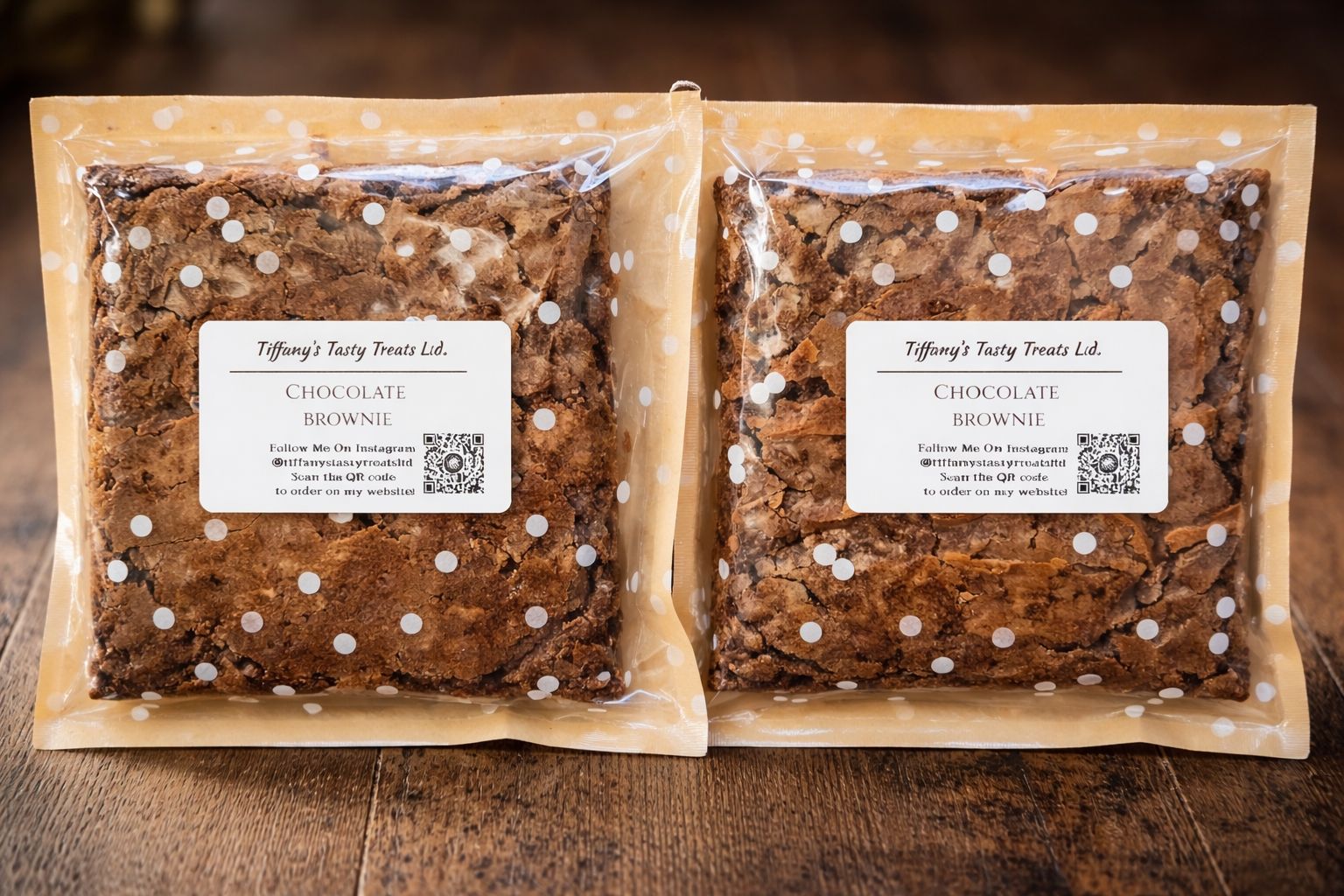 Individual Fudge Brownies (2ct)