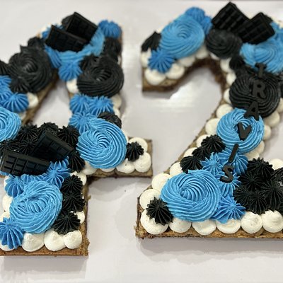 Number/Letter Cookie Cake (Medium Single)