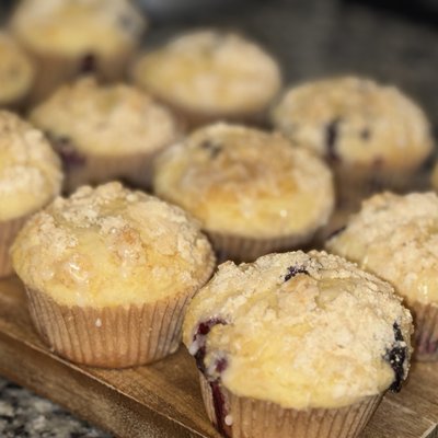 Lemon Blueberry Muffins- Half Dozen