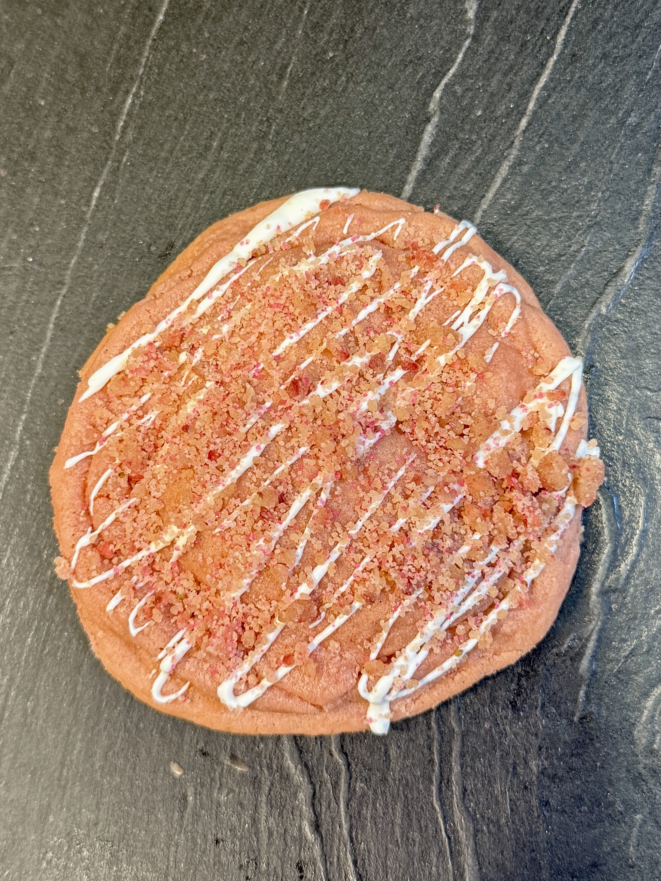 Strawberry White Chocolate Crumb