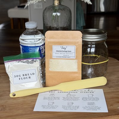 Dehydrated Sourdough Starter Kit