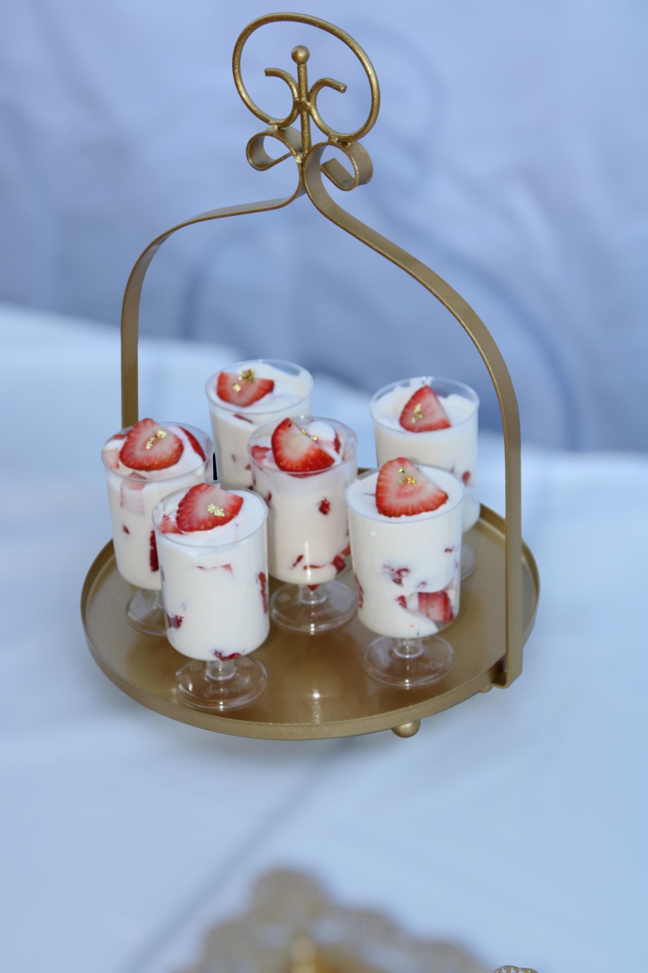 Fresas Con Crema Dessert Cup