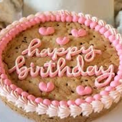 Custom Cookie Cake/ 12 Inch Round
