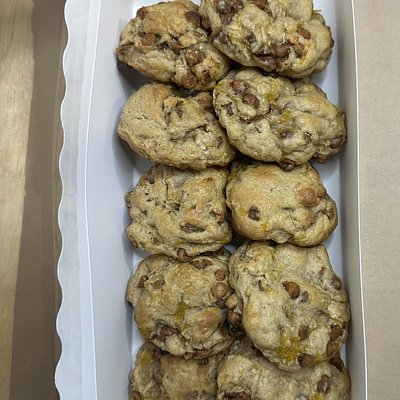 Peach Cobbler Cookies