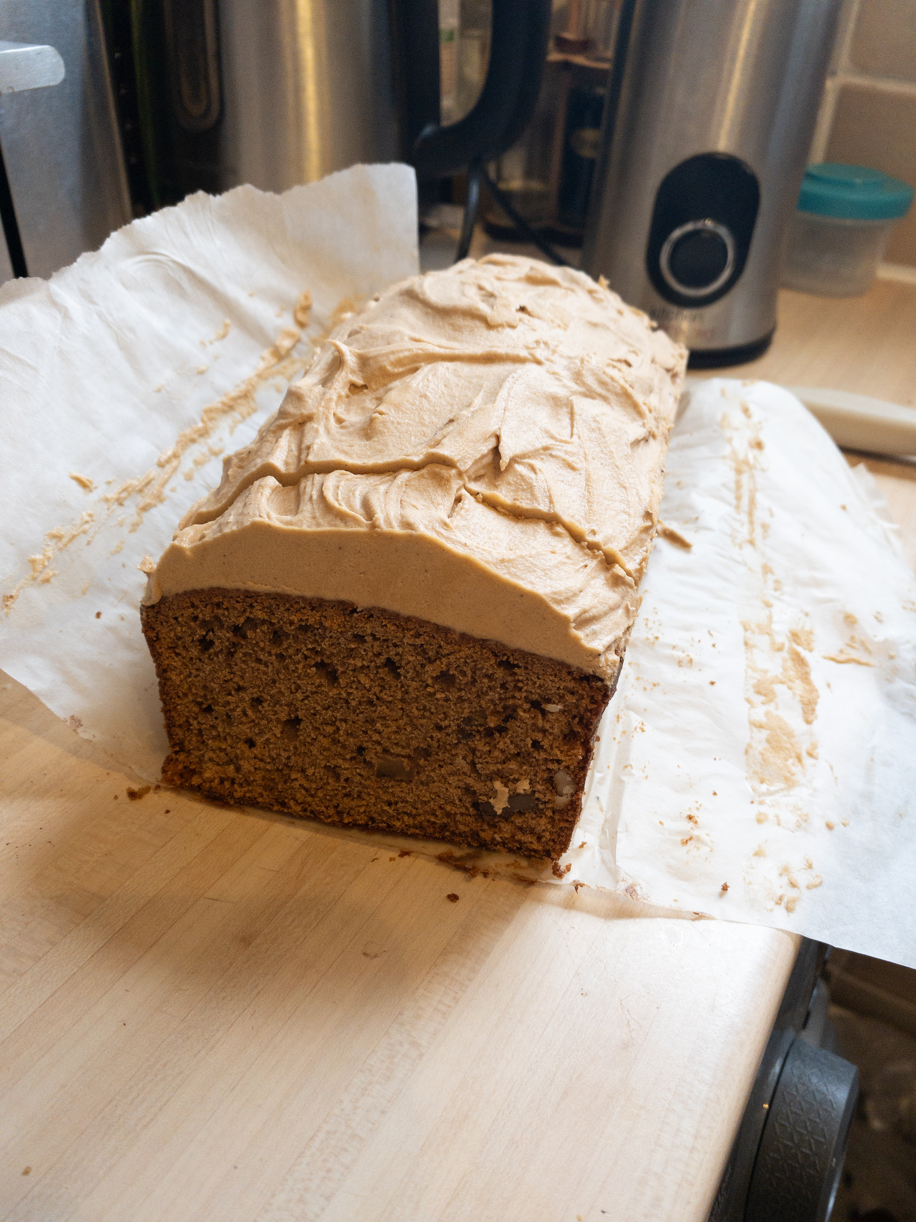 Coffee Walnut Loaf 2lb Tray