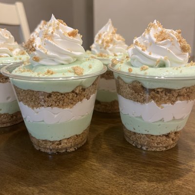 Key lime Cheesecake Cup 
