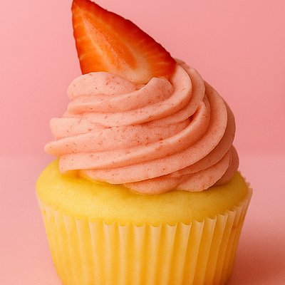 Strawberry Lemonade Cupcakes 