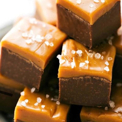 Salted Caramel Fudge