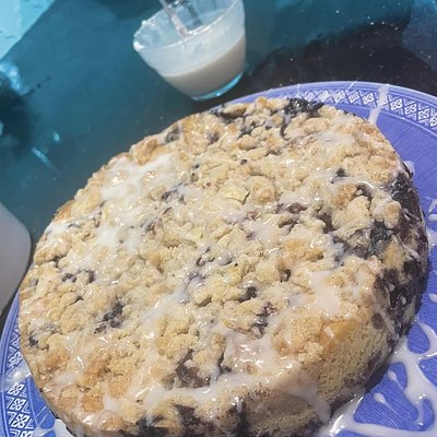Blueberry Streusel Coffee Cake - Large