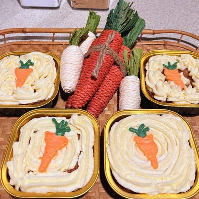 Individual Carrot Cake