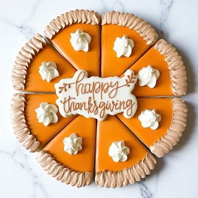 Pumpkin Sugar Cookie Pie
