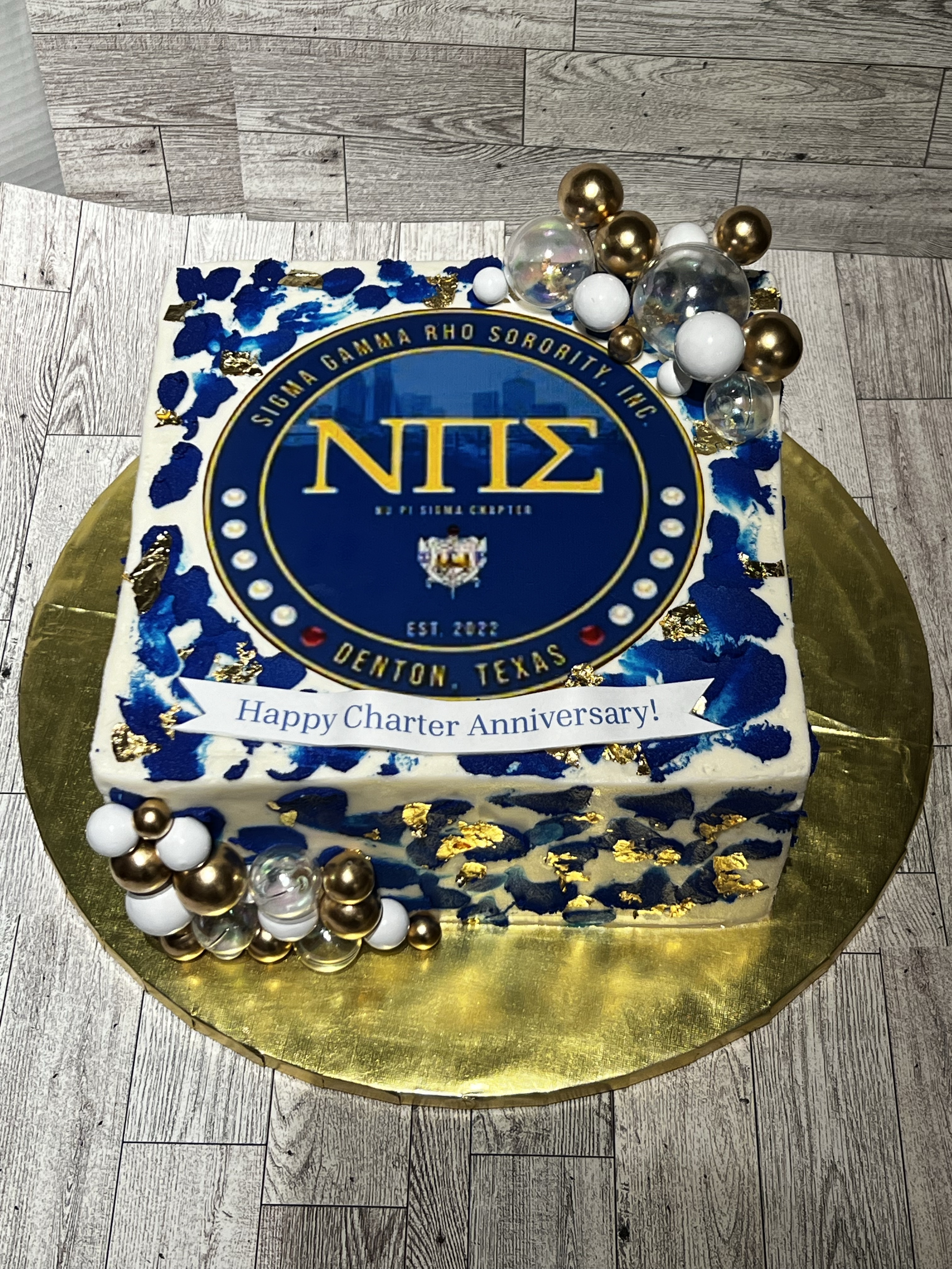 12” Double Layer Square Cake 