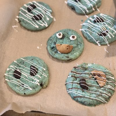 Cookie Monster Cookies 