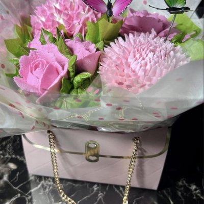 Custom Purse Bouquet For Dianne 