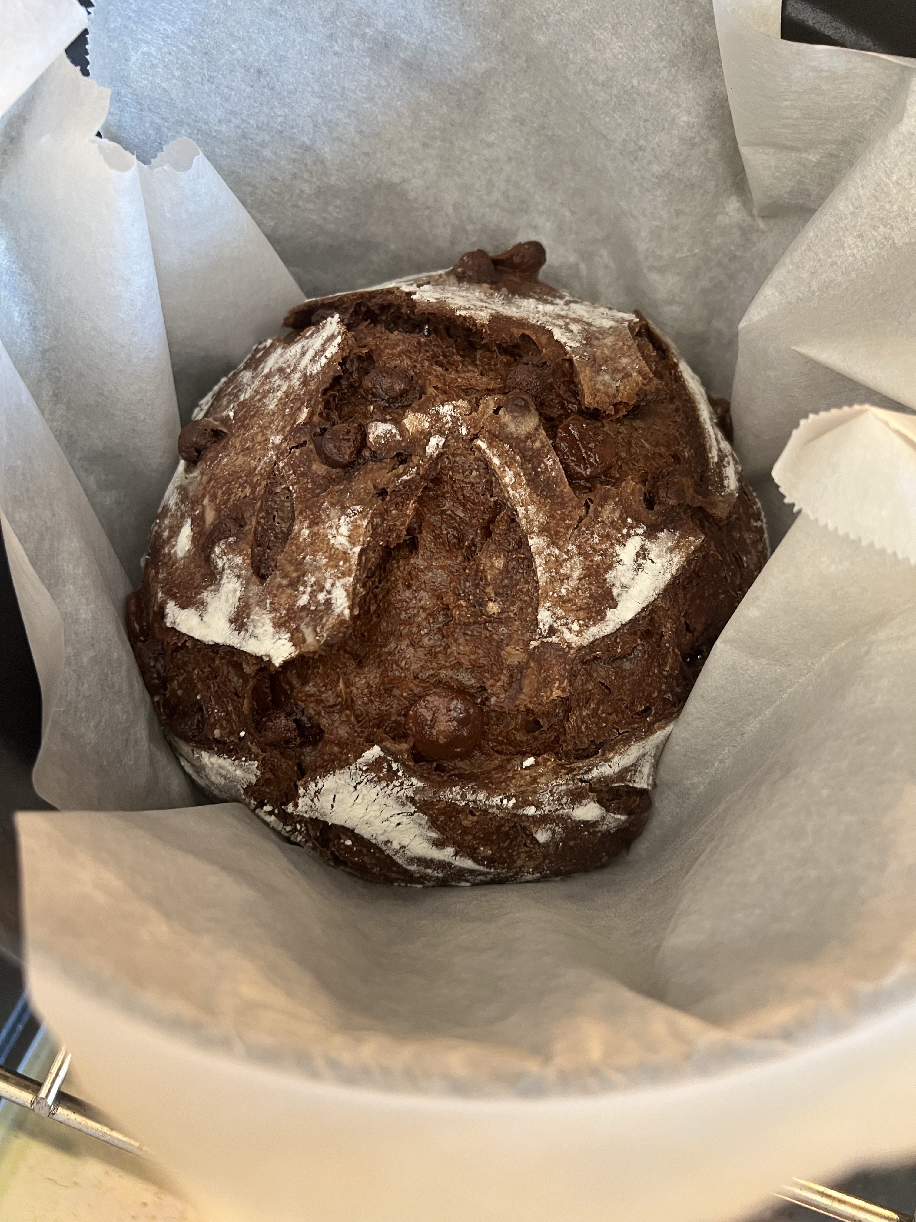 Brownie Sourdough Loaf 