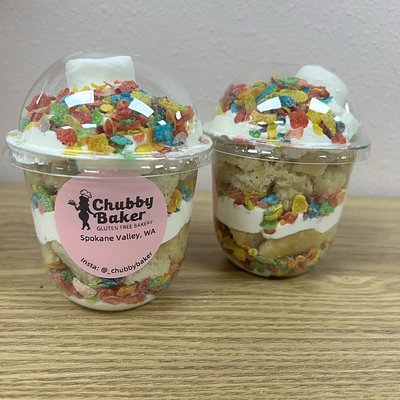 Fruity Krispie Cake Cup