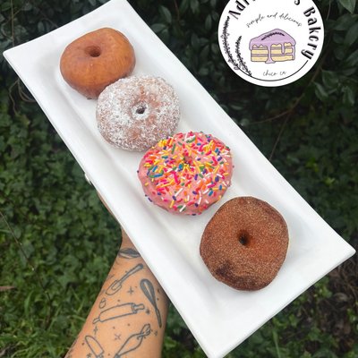 Vegan Fried Donuts (Flavors In Description)