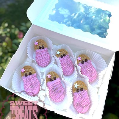 Chocolate-Dipped “Swaddled” Nutter Butters