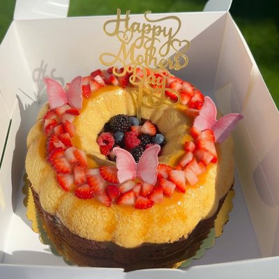 12 Cup Gelatina And Chocoflan 