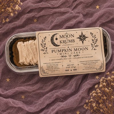 🎃Pumpkin Moon Mini Cakes🎂