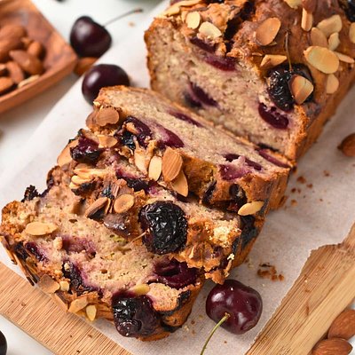 Cherry Almond bread 