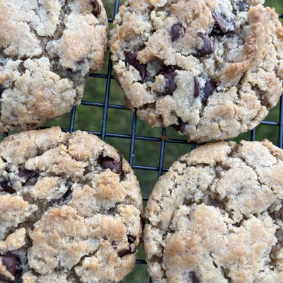 Gluten Free Chocolate Chunk Cookies DAIRY FREE 