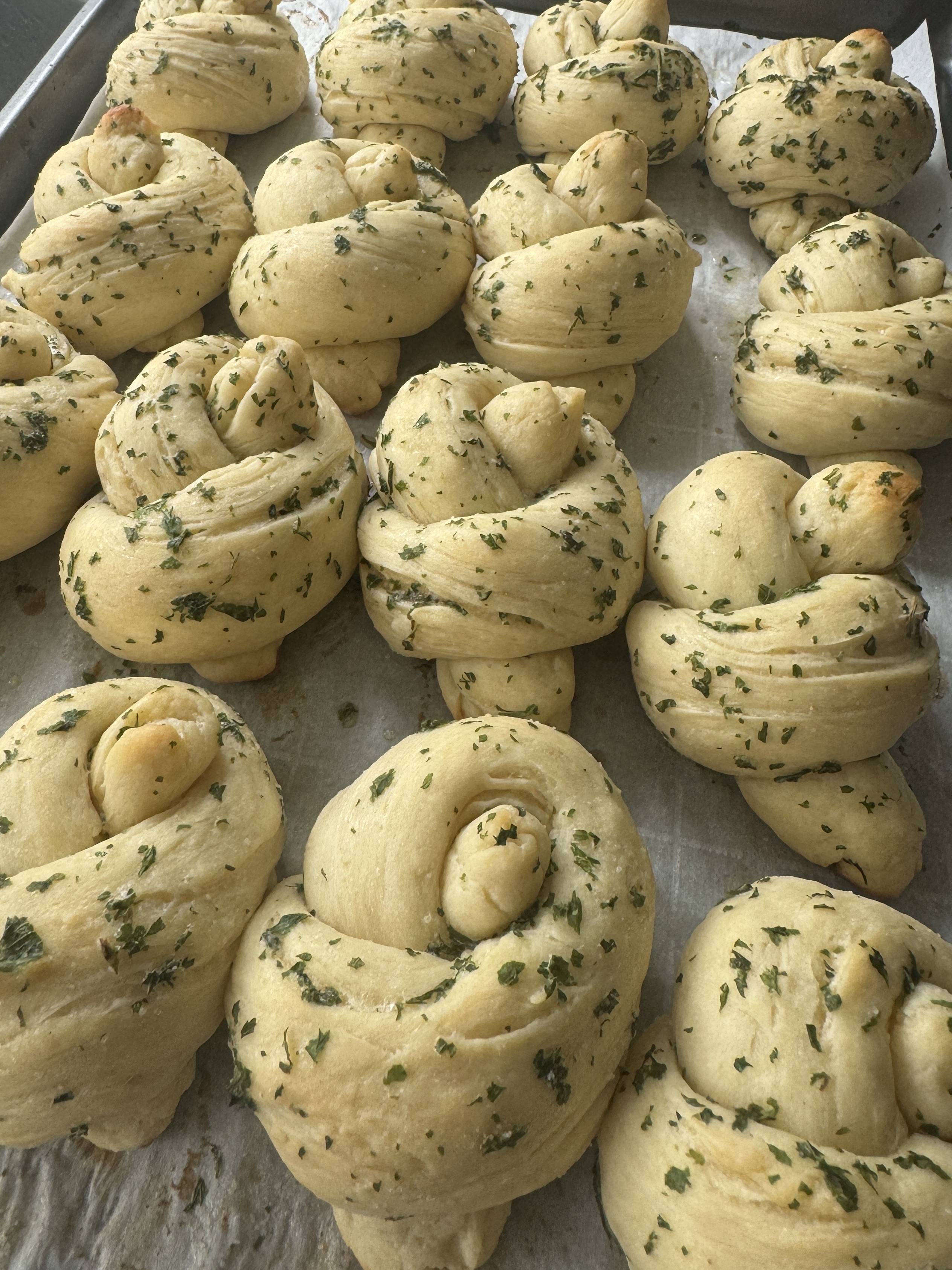 Sourdough Garlic knots