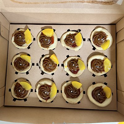 12 Mini Tarts/ 12 Mini Tartas 