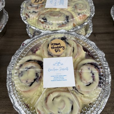 Lemon Blueberry Roll- 5 Pack 