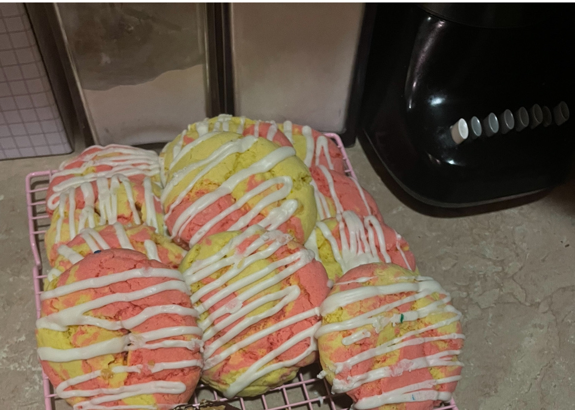 Strawberry Lemonade Cookies 