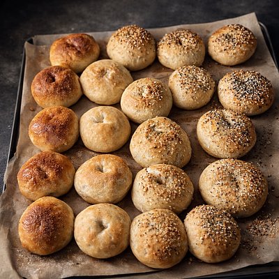 Sourdough “Mini” Bagels Full Order 
