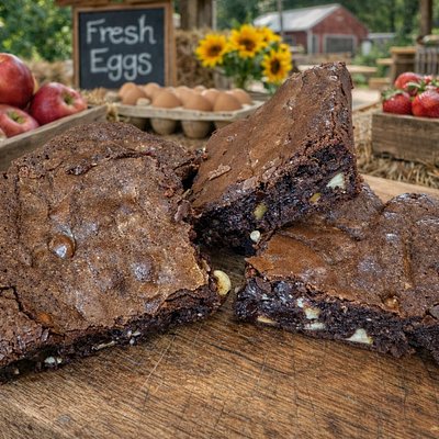 Double Chocolate Brownies 