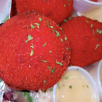 (2) CHICKEN CHEETOS BALL