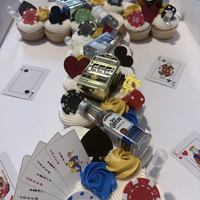 Adult Junk Cupcakes