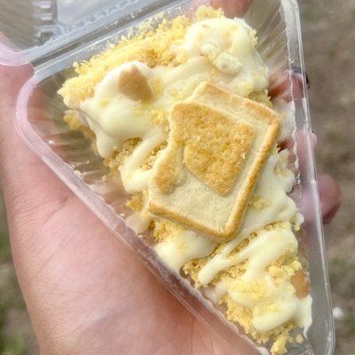 Banana Pudding Cheesecake slice