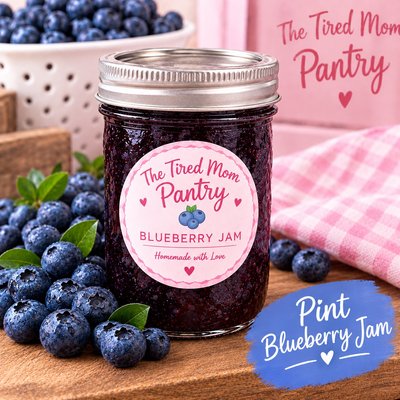 Blueberry Jam (pint)